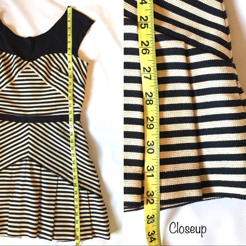 Elizabeth and James Angle Striped Vanessa Dress - Picture 7 of 8